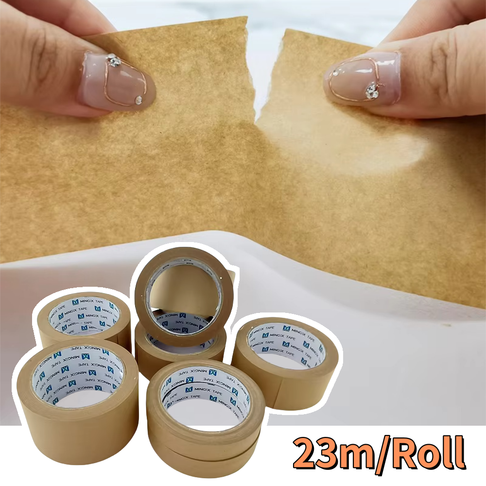 Candy Sour Strip - 23m/Roll Brown Duct Tape Sealing Reinforced