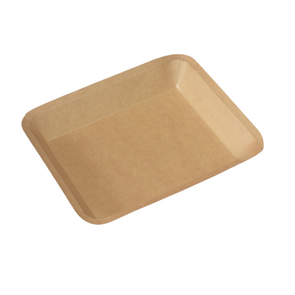 Food Packed Snacks - 50PCS Waterproof Disposable Kraft Paper Food