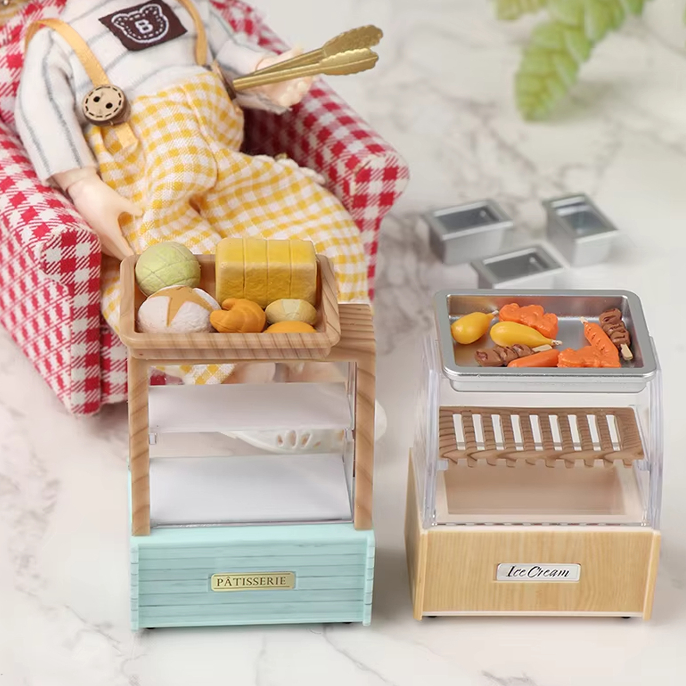 Dollhouse Miniature Bread Cabi - Food And Snacks incelemesi ve fiyatı