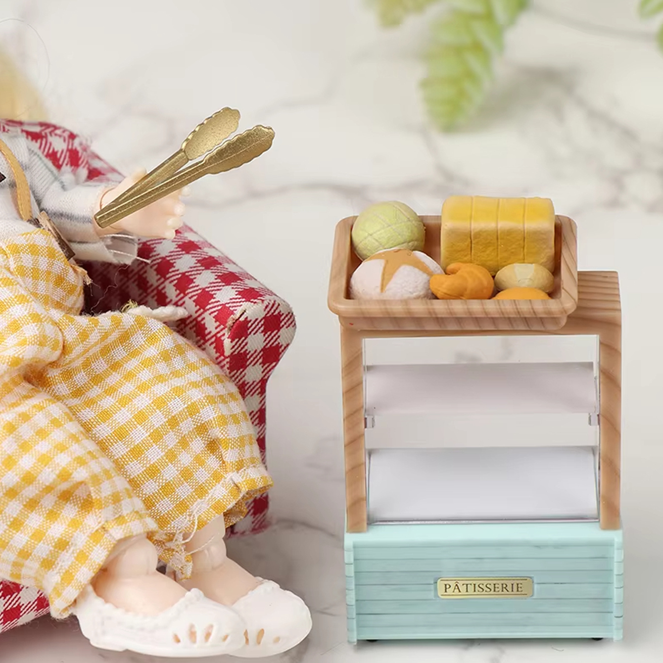 Dollhouse Miniature Bread Cabi - Food And Snacks incelemesi ve fiyatı