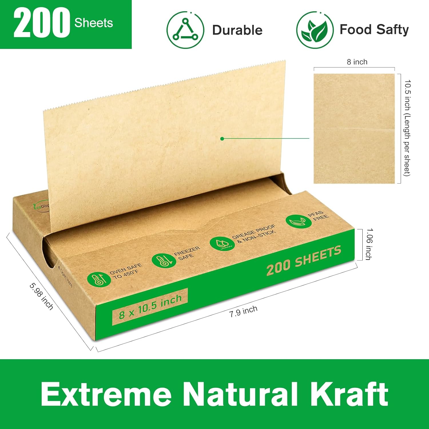 Precut Pop Up Deli Paper Sheet - Food X incelemesi ve fiyatı