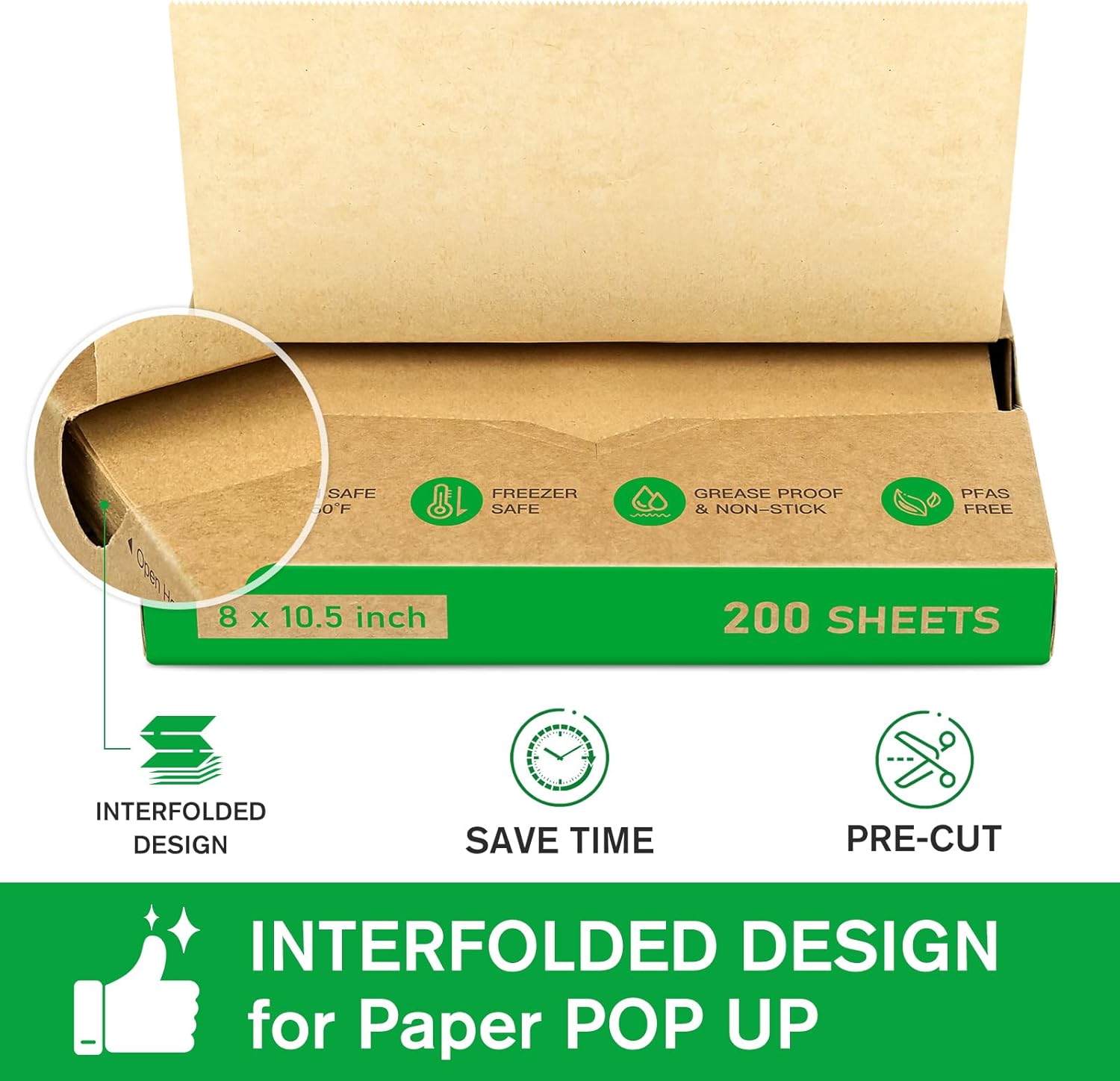 Precut Pop Up Deli Paper Sheet - Food X incelemesi ve fiyatı