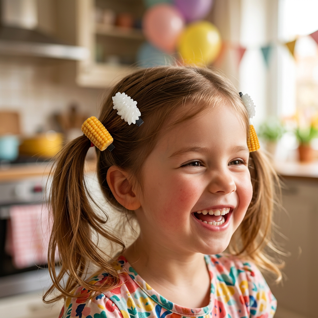 Mini Food Hair Clips Set Reali - Food Snacks Wholesale incelemesi ve fiyatı