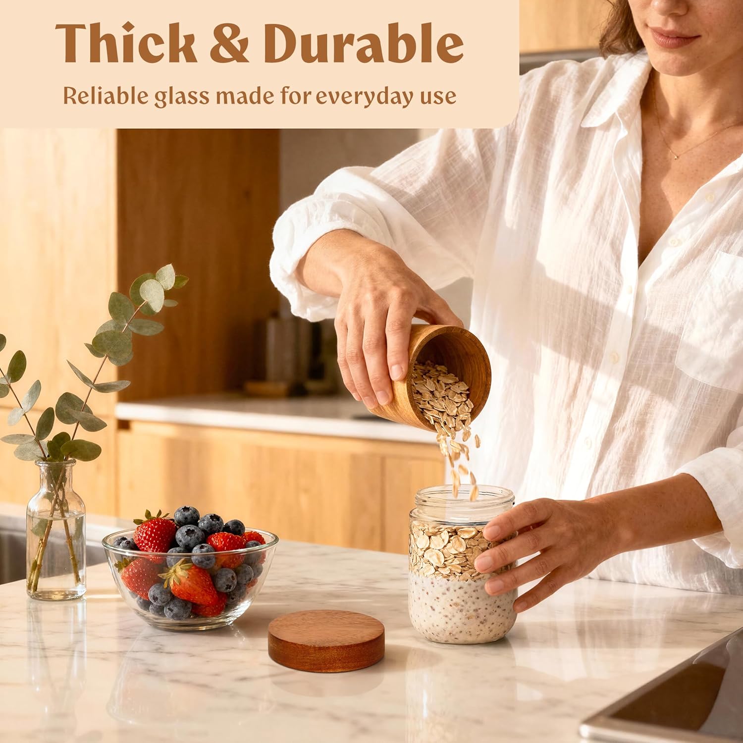 Overnight Oats Containers with - Food X incelemesi ve fiyatı