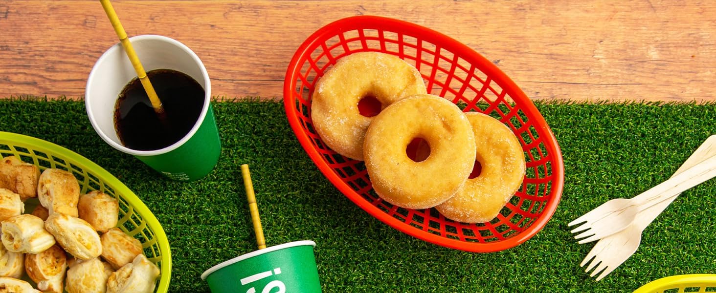 Reusable Plastic Food Baskets  - Food Packed Snacks incelemesi ve fiyatı