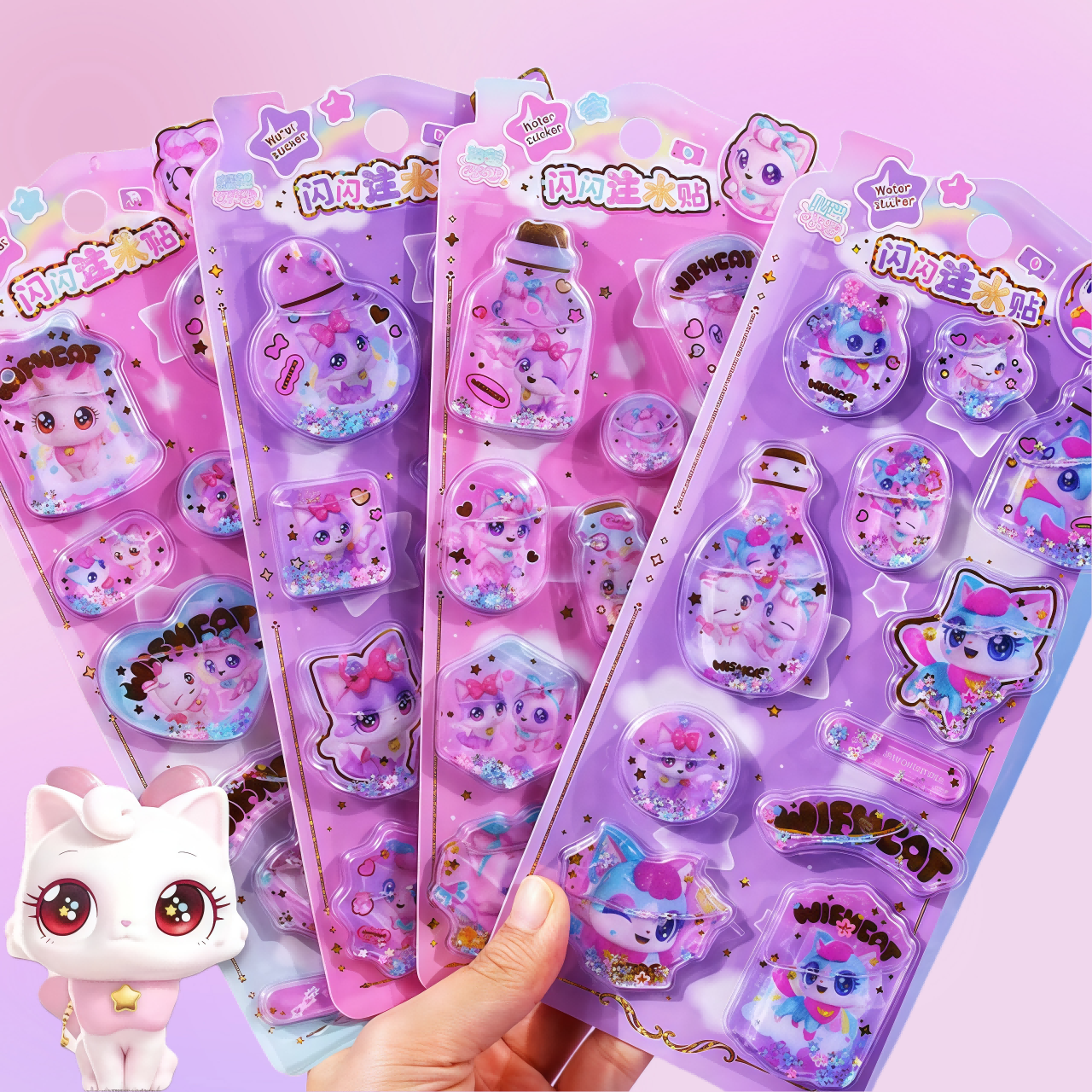 1PC Kawaii 3D Puffy Shaker Sti - Candy Sour Strip incelemesi ve fiyatı