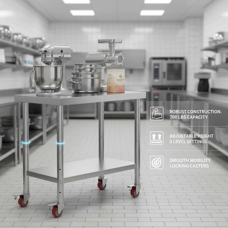 Food Preparation Bench 30 x 12 - Food X incelemesi ve fiyatı