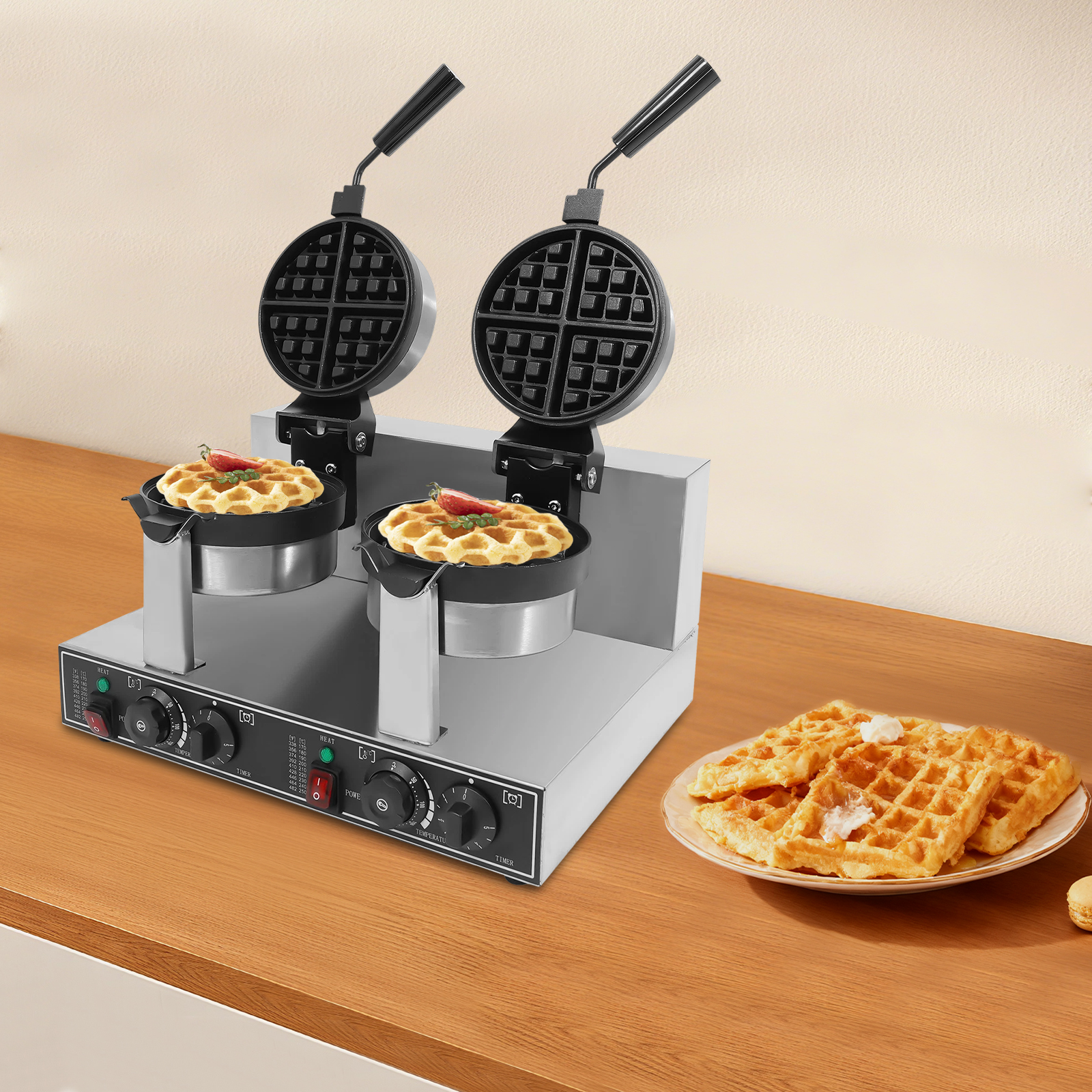 201 Stainless Steel Waffle Iro - Food Snacks At Home incelemesi ve fiyatı