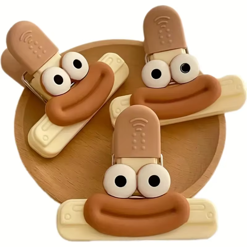 2/6 Pcs Creative Snack Sealing - Food Snacks Wholesale incelemesi ve fiyatı