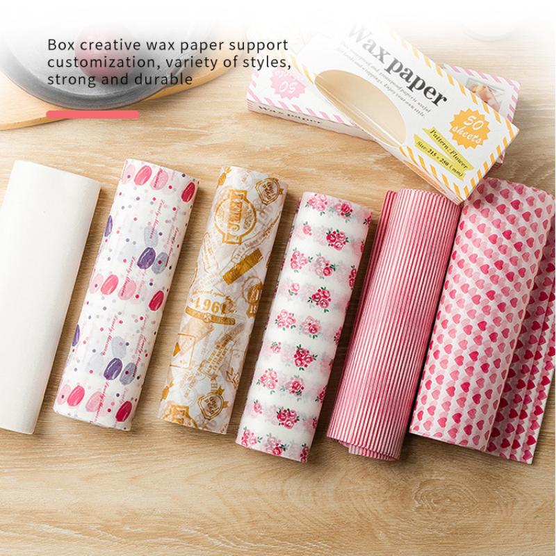 Colorful Patterned Wax Paper 5 - Food Snacks Wholesale incelemesi ve fiyatı