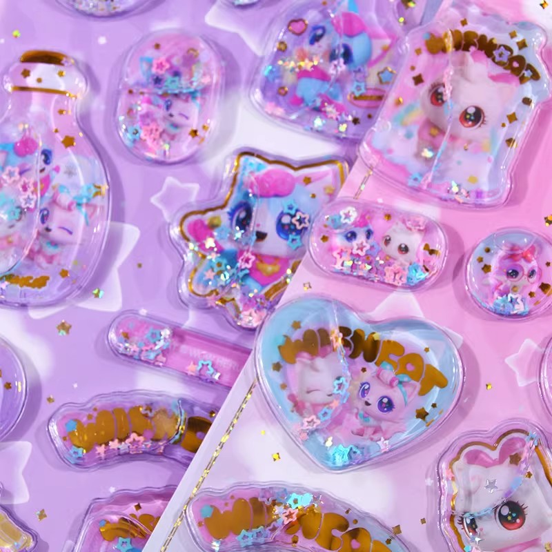 Kawaii Cat 3D Shaker Glitter S - Candy Sour Strip incelemesi ve fiyatı