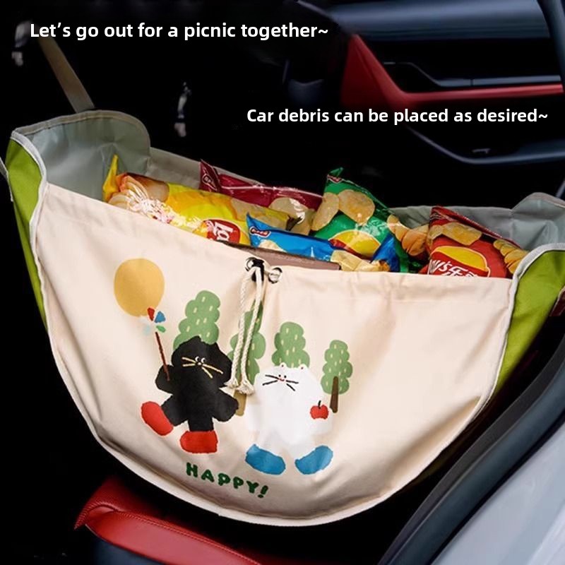 Large Capacity Car Storage Bag - Food And Snacks For Picnic incelemesi ve fiyatı