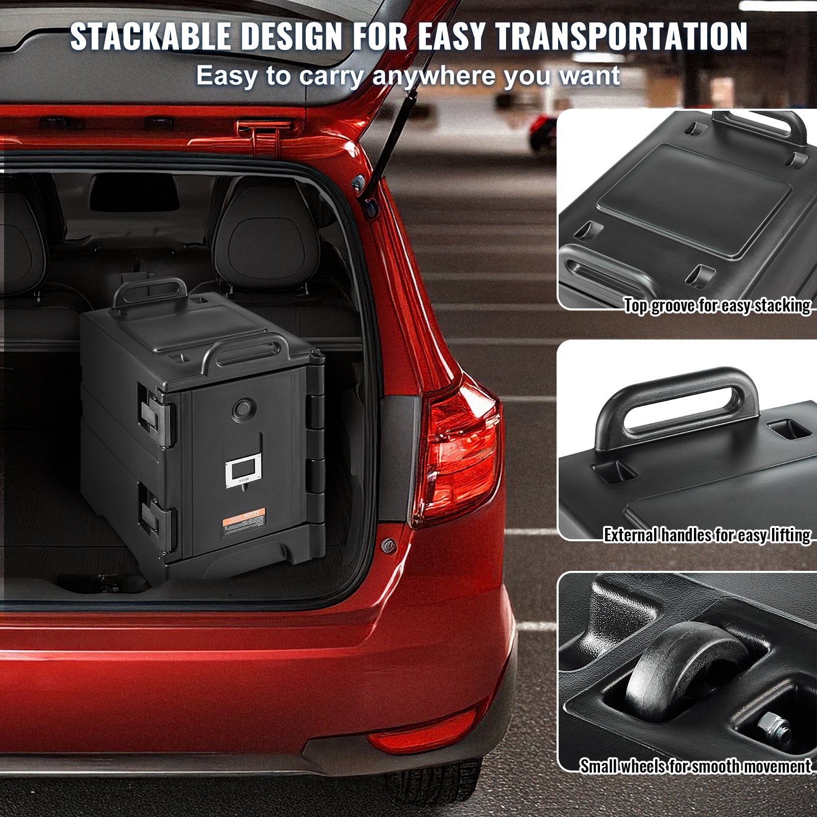 Insulated Food Pan Carrier, 81 - Food X incelemesi ve fiyatı