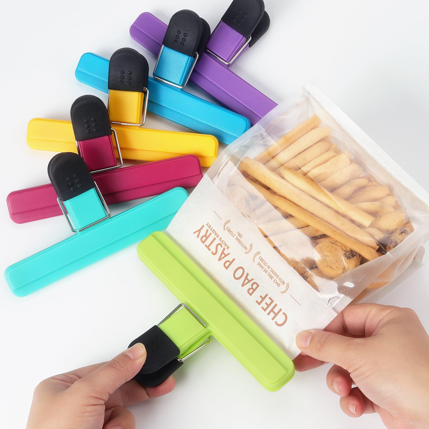 3-12PCS Multi Purpose Sealing  - Food Snacks Wholesale incelemesi ve fiyatı