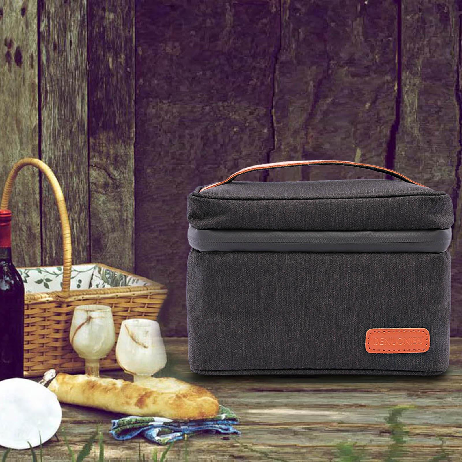 Insulated Lunch Bag Cooler Bag - Food And Snacks For Picnic incelemesi ve fiyatı