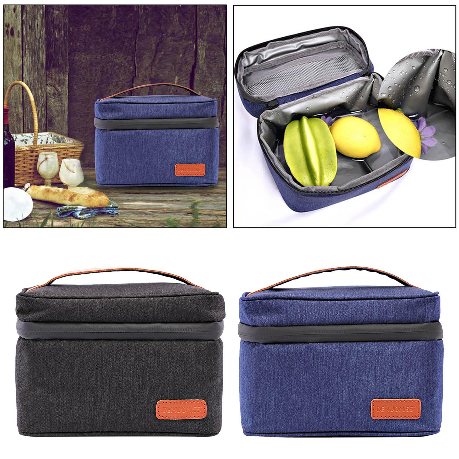 Insulated Lunch Bag Cooler Bag - Food And Snacks For Picnic incelemesi ve fiyatı