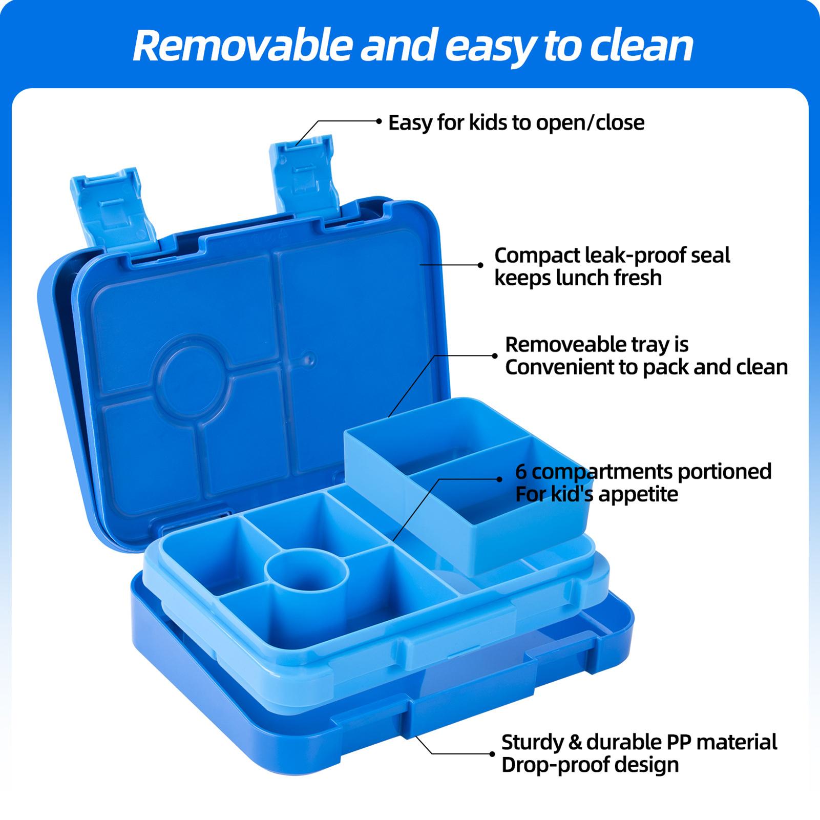 Bento Lunch Box with  Compartm - Food And Snacks For Picnic incelemesi ve fiyatı