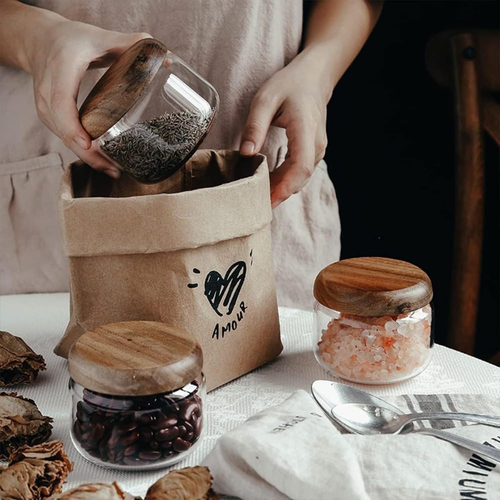 Glass Food  Containers with Wo - Food X incelemesi ve fiyatı