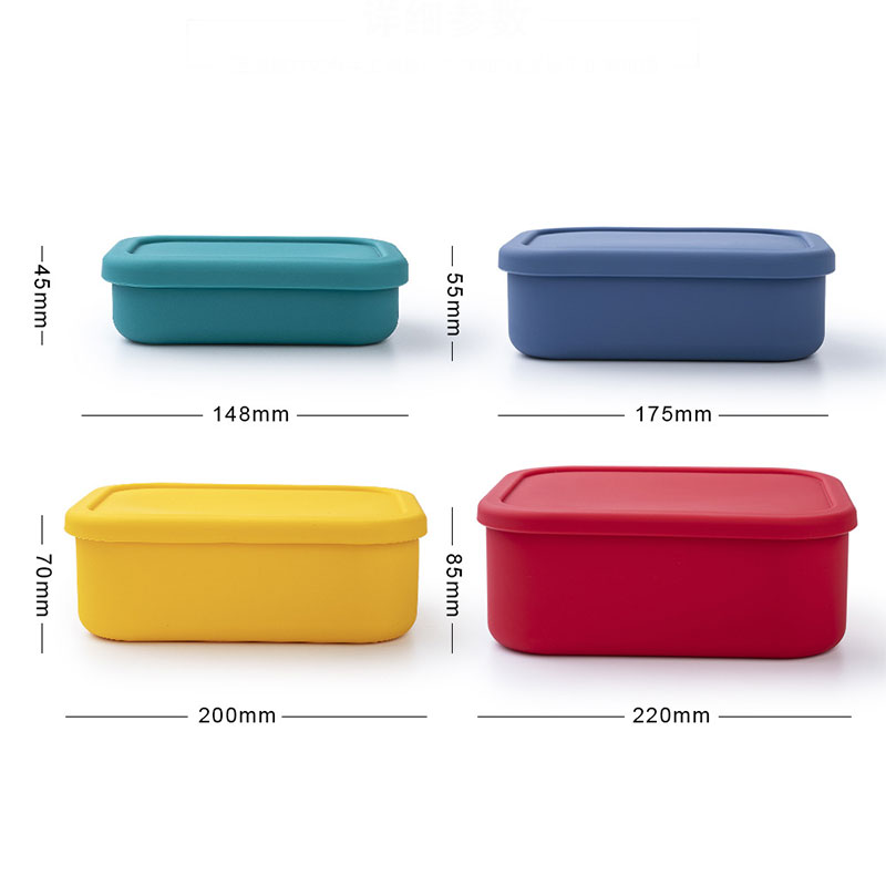 Food-grade Silicone Lunch Box  - Food And Snacks For Picnic incelemesi ve fiyatı