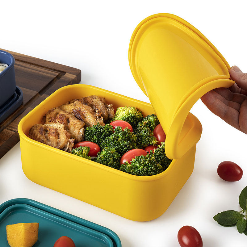 Food-grade Silicone Lunch Box  - Food And Snacks For Picnic incelemesi ve fiyatı