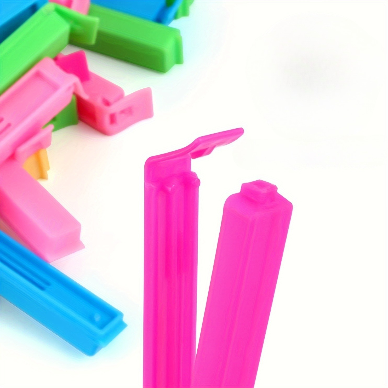 10Pcs Random Color Reusable Pl - Food Packed Snacks incelemesi ve fiyatı