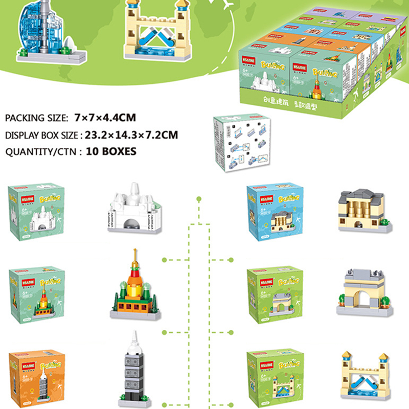10in1 Cute Architectural Stree - Food Snacks Ideas For Kids incelemesi ve fiyatı