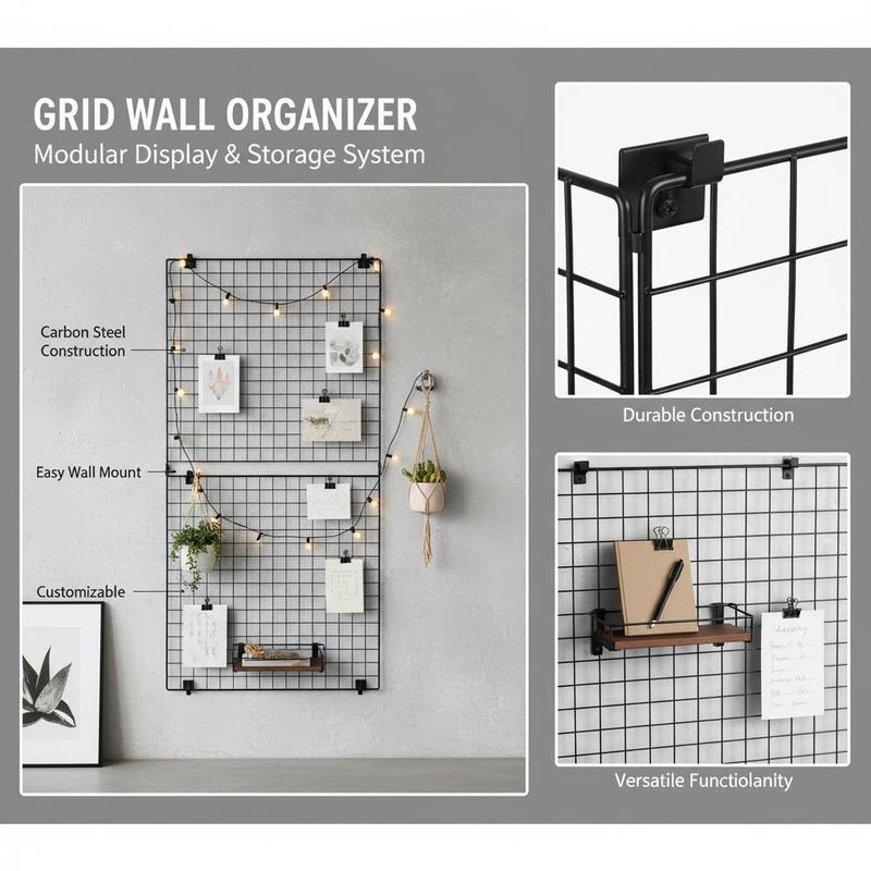 3 Packs Grid Wall Panels, 2 x  - Food X incelemesi ve fiyatı