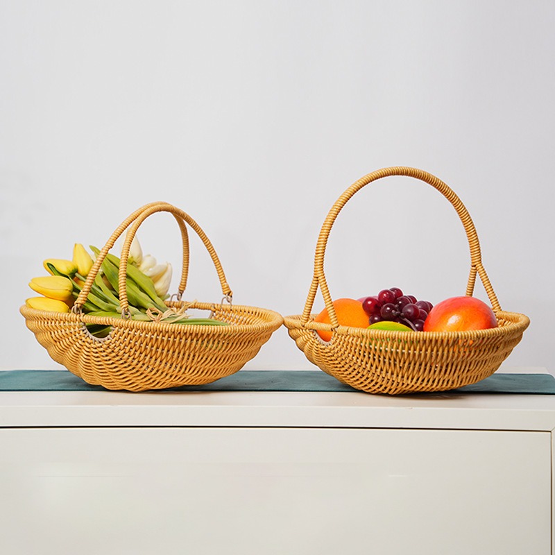 Plastic Imitation Rattan Woven - Food And Snacks For Picnic incelemesi ve fiyatı