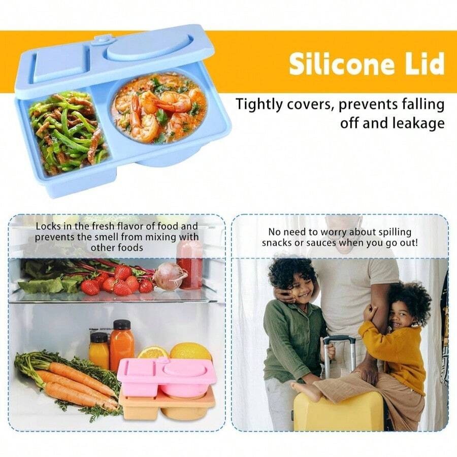 3pcs Reusable Snack Containers - Food Packed Snacks incelemesi ve fiyatı