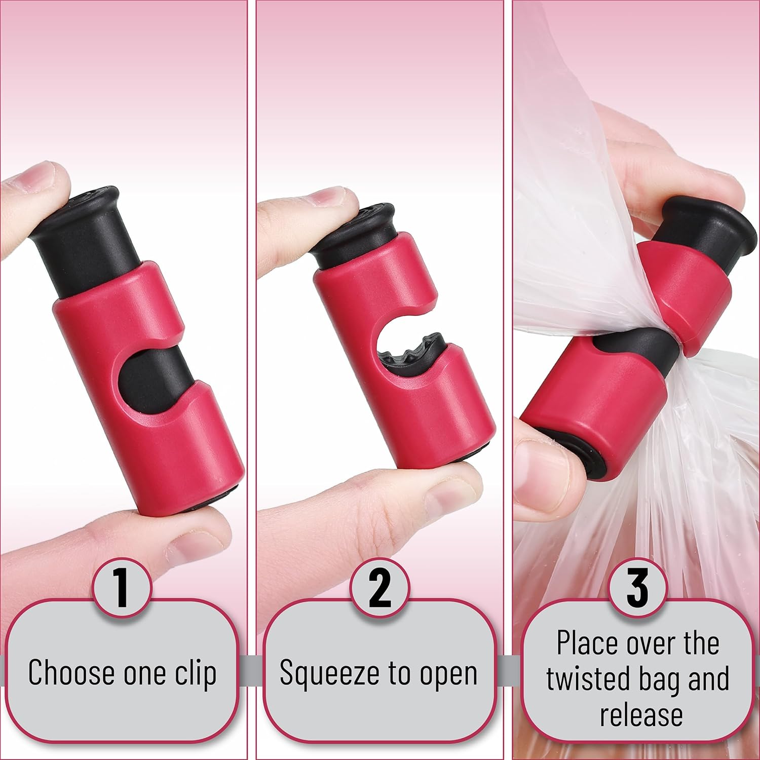 Squeeze Lock Bread Bag Clips P - Food Packed Snacks incelemesi ve fiyatı